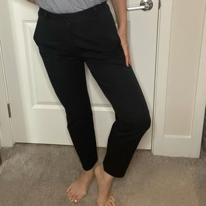 & Other Stories Black Crease Trousers | Sz 4 | Sold Out Online | Straight Leg